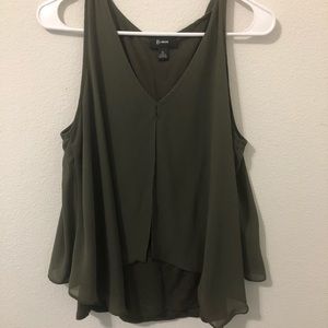 Dressy tank blouse